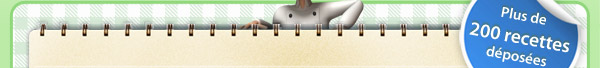 Plus de 200 recettes d�pos�es