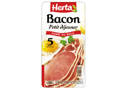 Bacon petit djeuner Herta