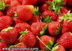 recette fraises  - calorie fraises 