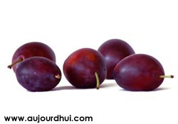 recette prune - calorie prune