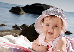 Comment r�ussir les premi�res vacances de b�b� ?