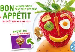 exposition, enfants, cit� des sciences, alimentation, jeunes, �quilibr�