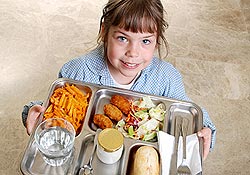 enfants, cantine, ob�sit�
