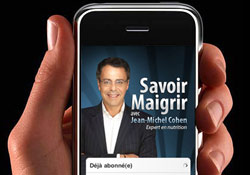 cohen, savoir maigrir, iphone