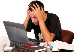 stress, habitudes, examen