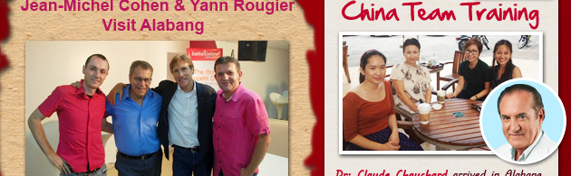 Jean-Michel Cohen & Yann Rougier Visit Alabang - Chinese team training