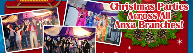 Christmas Parties Across All Anxa Branches!