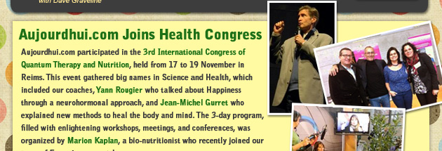 Aujourdhui.com Joins Health Congress
