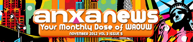 ANXA news Your Monthly Dose of WAOUW - novOBER 2012 VOL 3 ISSUE 5