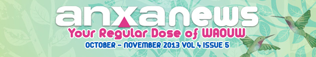 ANXA news Your Regular Dose of WAOUW - OCTOBER - NOVEMBER 2013 VOL 4 ISSUE 5