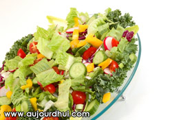 salade du jour&nbsp;: Assiette v�g�tarienne