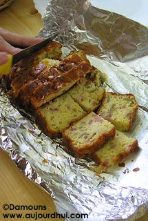 Cake aux lardons