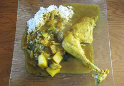 Colombo de poulet