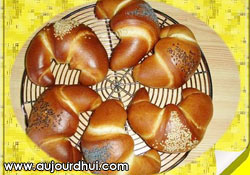 dessert du jour : Croissants briochs