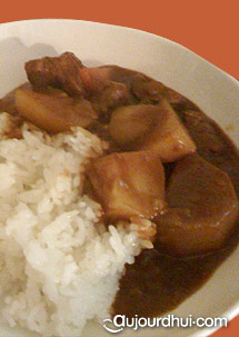 Recette curry japonais