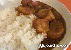 autre du jour : Recette curry japonais