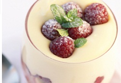 Dessert sublime aux fruits rouges
