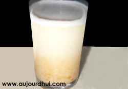 Lait vgtal aux abricots secs