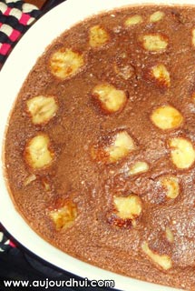 Moelleux chocolat-banane