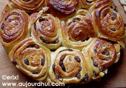 Pain au raisin