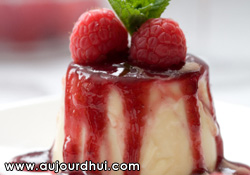 Panna cotta aux mres