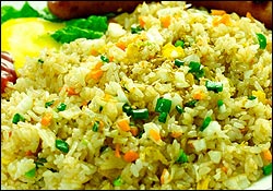 Salade de riz aux lentilles