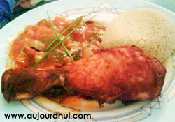 Poulet au paprika