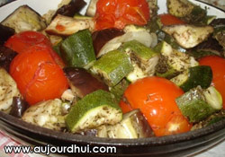 Ratatouille au four (sans huile)