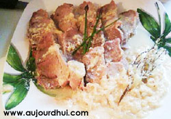 R�ti de porc au lait