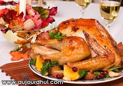 Rti de dinde aux petits lgumes