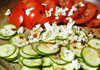 Salade de courgette et tomate