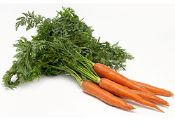 Soupe de fanes de carottes