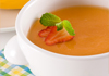 Soupe froide melon-tomate