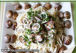 Spaghetti aux palourdes