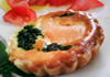 Tartelettes saumon/épinard