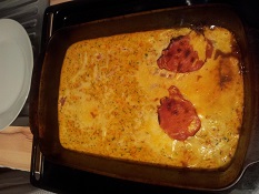 Gratin de courgettes-tomates