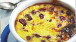 Clafoutis léger aux cerises
