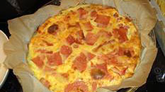Quiche carnivore sans pâte 