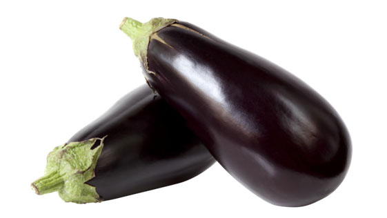 Aubergine farcie au seitan