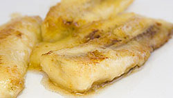 Banane flambée au rhum