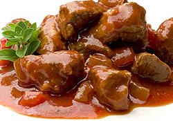Boeuf mironton niçois