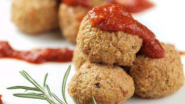 Boulettes de soja au four