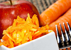 Carottes râpées à la pomme