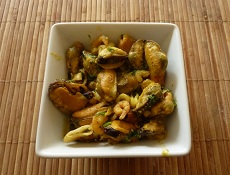 Cassolette de fruits de mer au curry