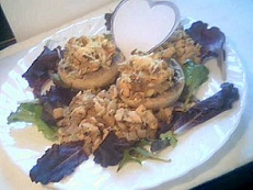 Champignons de Paris farcis