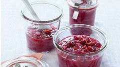 Compotée de cerises aux épices de Noël 