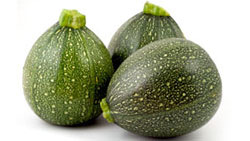 Courgette ronde farcie