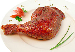 Cuisse de poulet au paprika et miel
