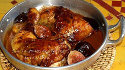 Poulet aux figues