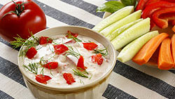 Dip provençal au chèvre frais
